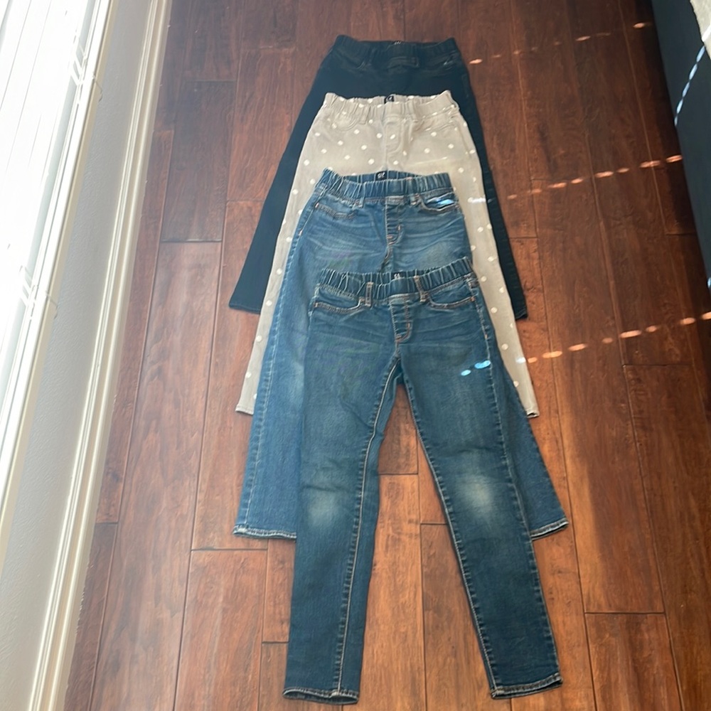 *Bundle Gap Regular Stretch Jeggings x 4 Size 10